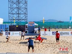 乒乓球台踢足球？三亚亚沙会